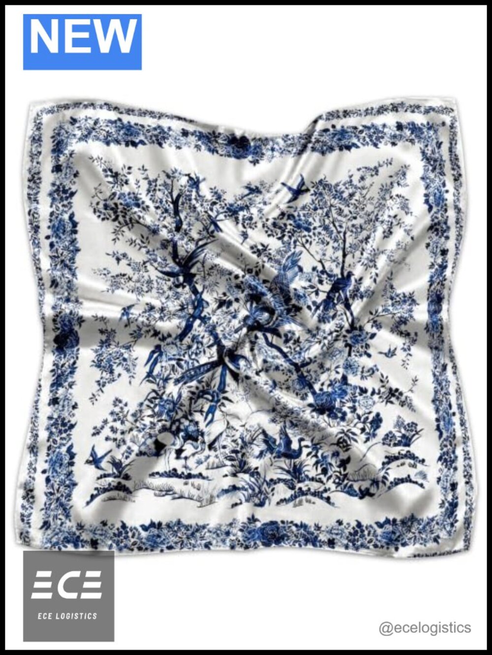 Mulberry Silk Scarf 26" & 34" Lightweight Hair Wrap Neckerchief